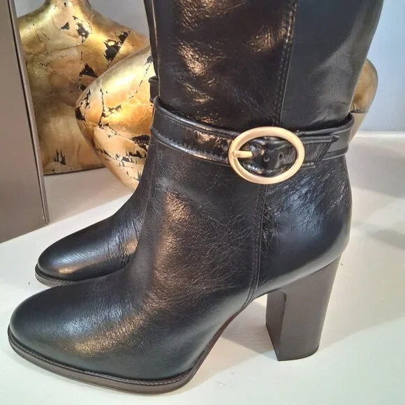 Franco Sarto Leather Booties - Picture 8 of 10